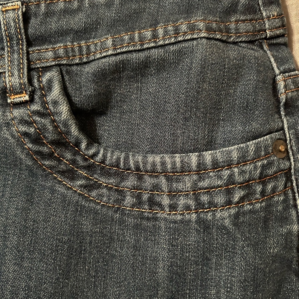 Boden Classic Blue Denim A-Line Skirt - Picture 3 of 8